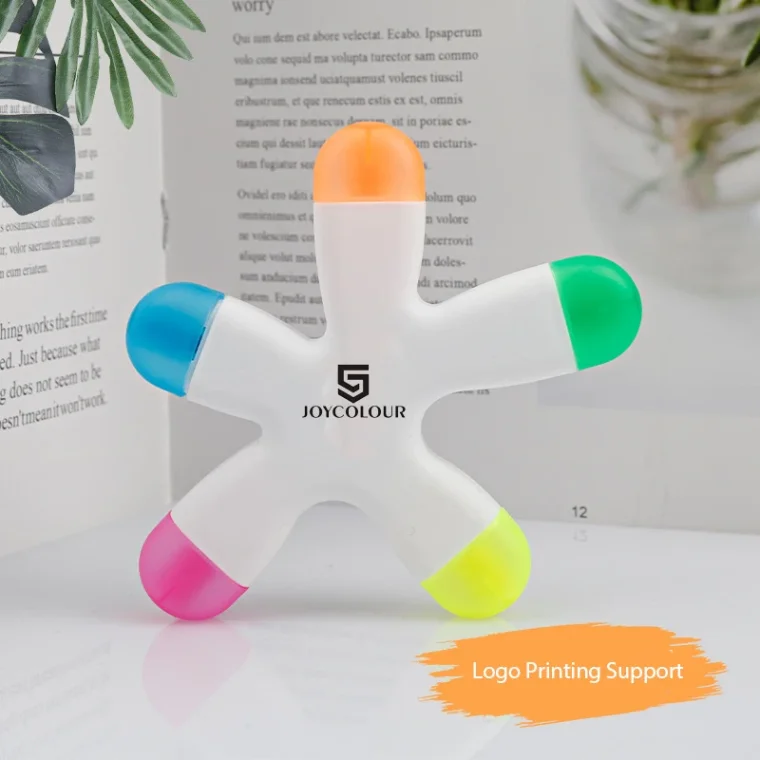 Wholesale 5-in-1 Customizable Highlighter Pen Set - Factory Direct