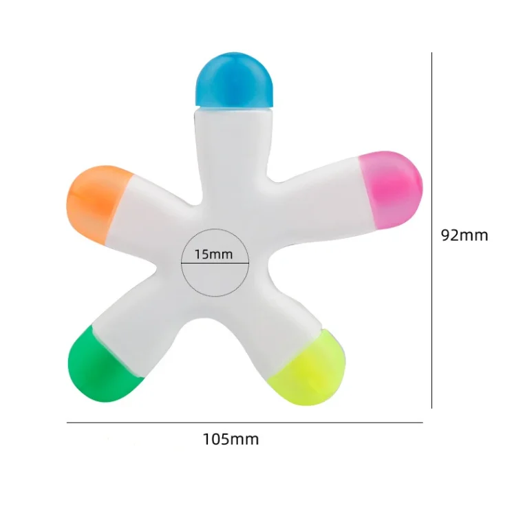 Wholesale 5-in-1 Customizable Highlighter Pen Set - Factory Direct