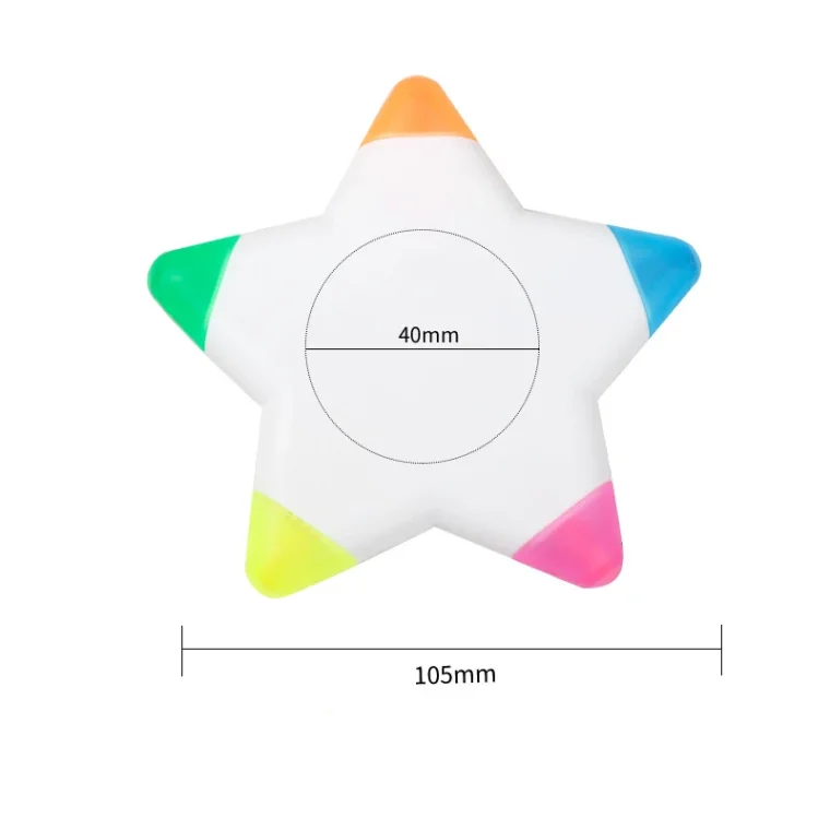 Wholesale Star Shaped 5-in-1 Highlighter - Factory Direct