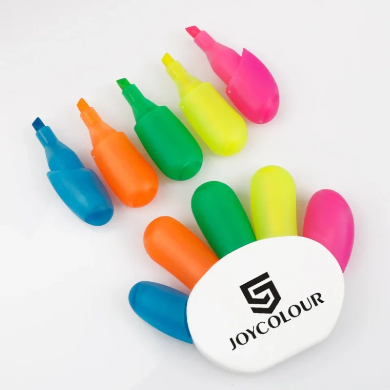 Wholesale Palm Shaped 5-in-1 Highlighter Pen | Factory Supplier
