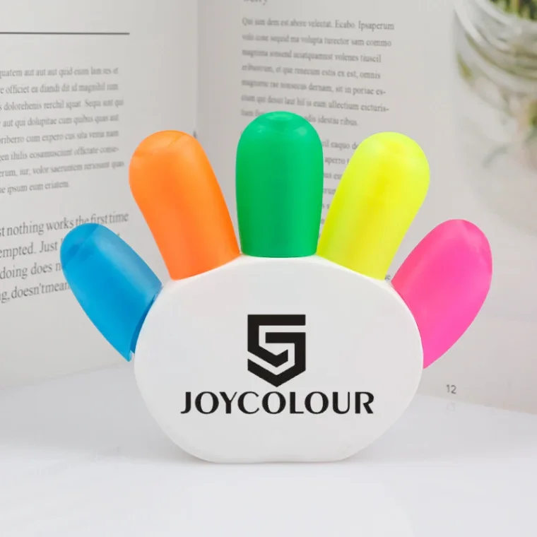 Wholesale Palm Shaped 5-in-1 Highlighter Pen | Factory Supplier