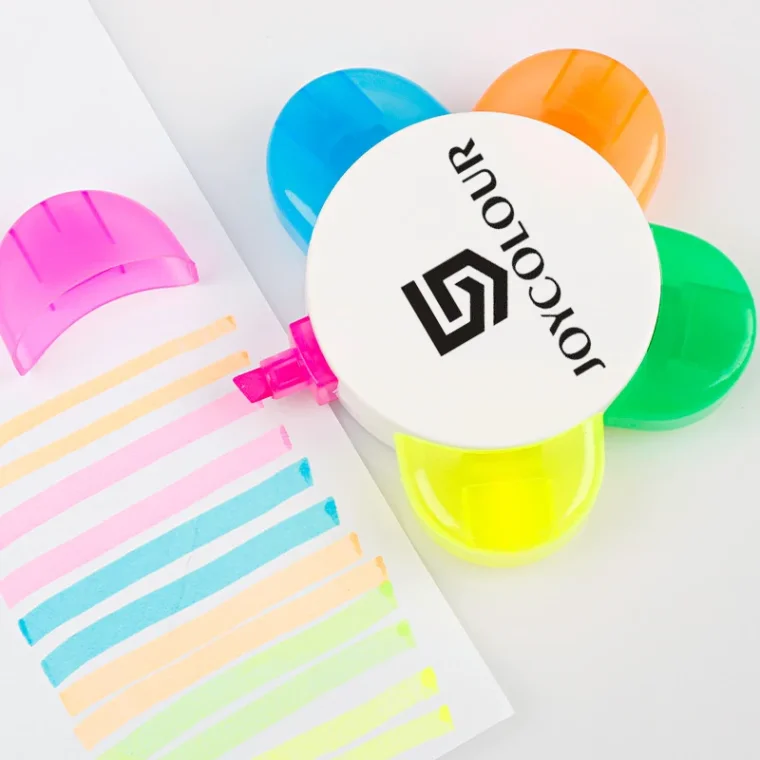 Wholesale Flower Shaped 5-in-1 Highlighter Pen - Factory Direct