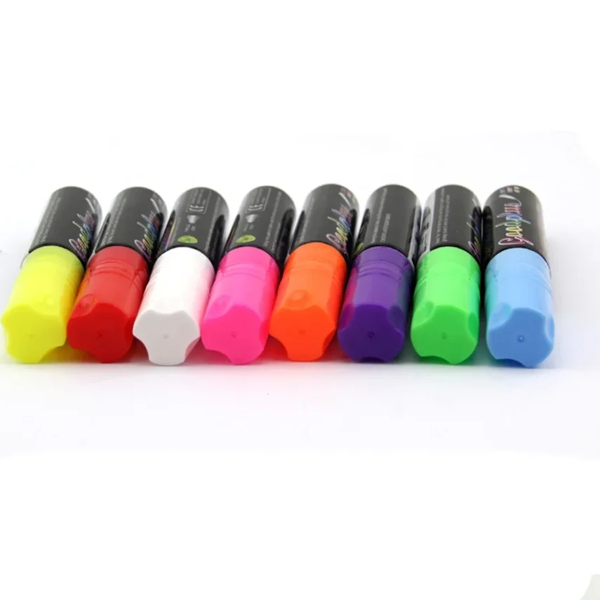 Marker pens used for creating vibrant art pieces
