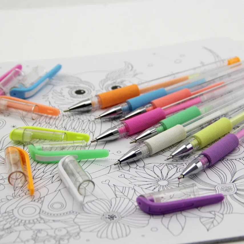 Selection of art markers for professional and personal use.