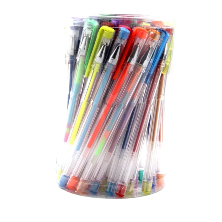 Creative set of art markers for sketching and painting