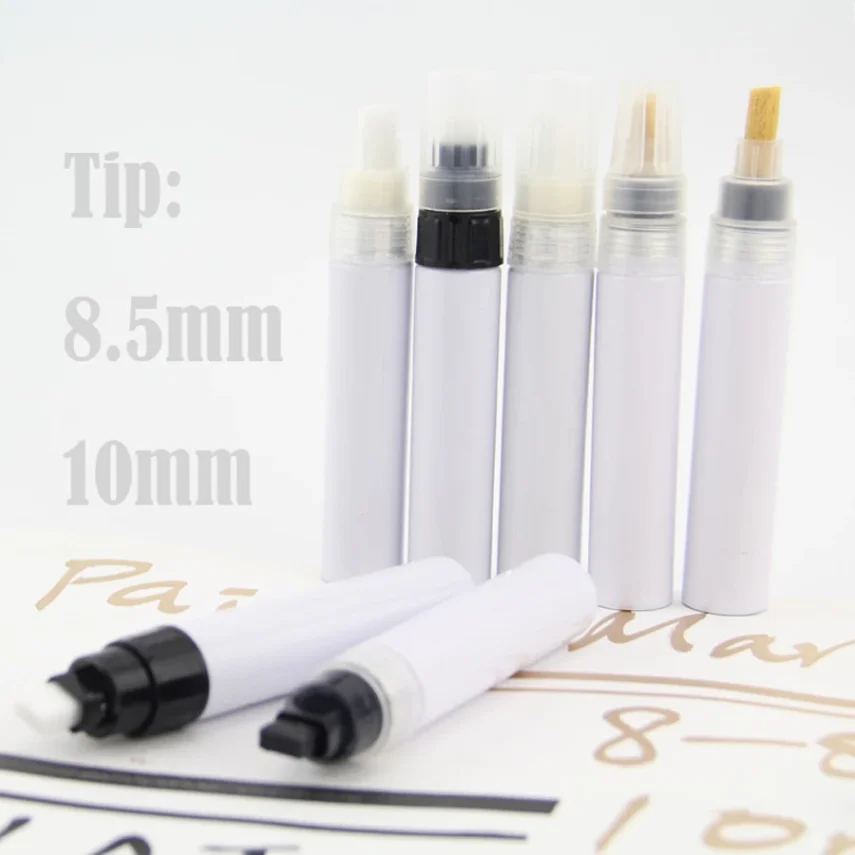 Set of colorful marker pens for creative use