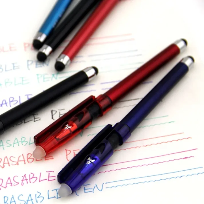 Assorted marker pens for various artistic uses