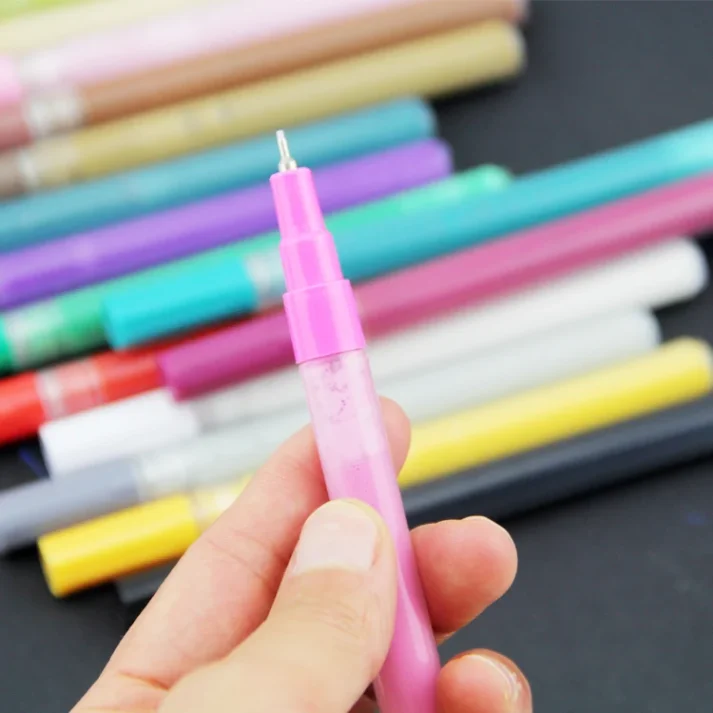 High-quality marker pens for design and creative work