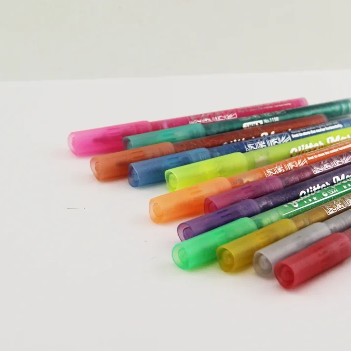 Water-based markers pack for easy cleanup and vibrant colors
