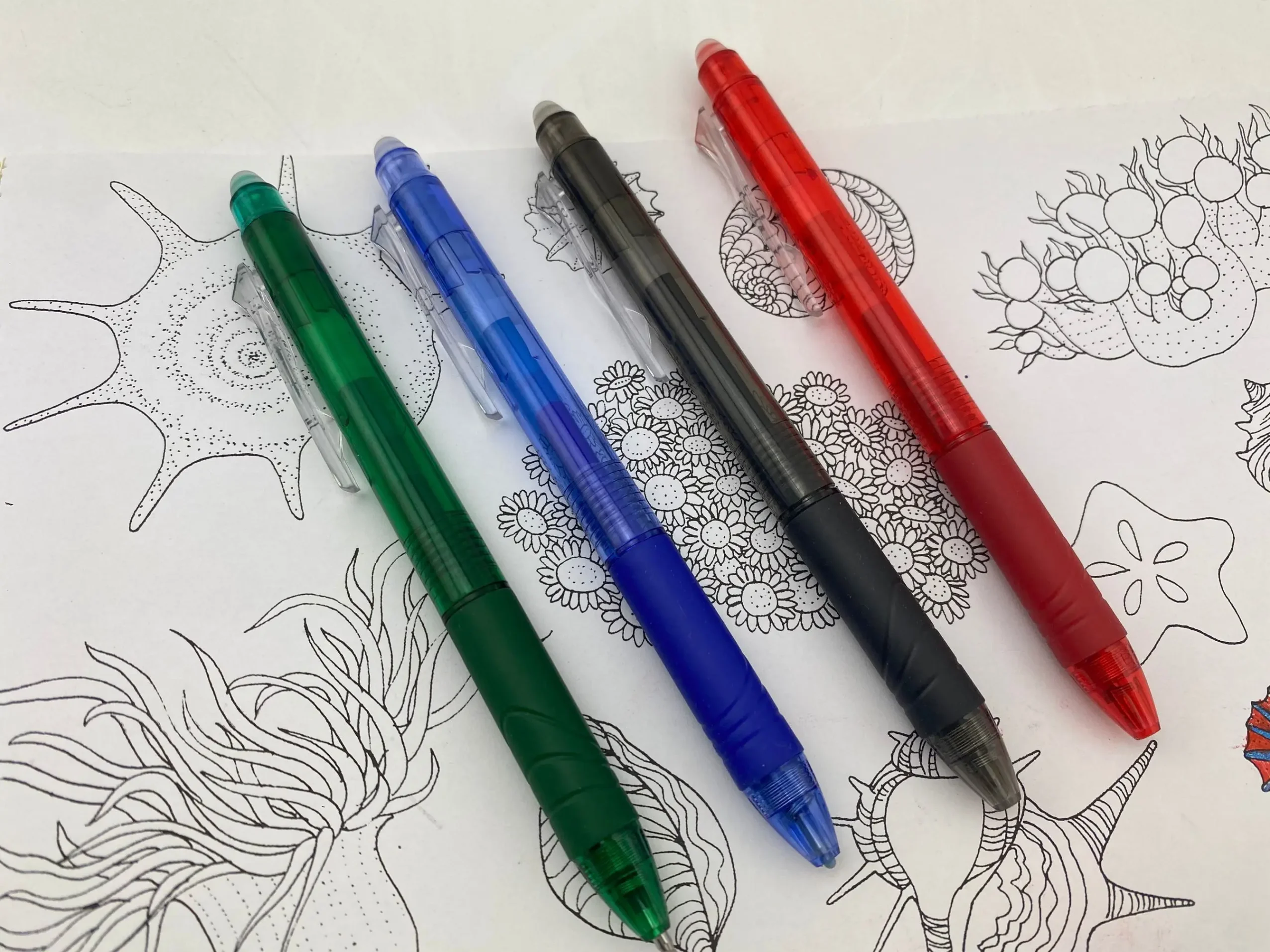 High-quality marker pens for smooth and bold lines