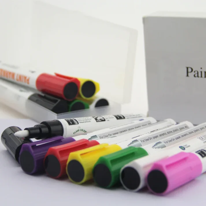 A pack of colorful marker pens