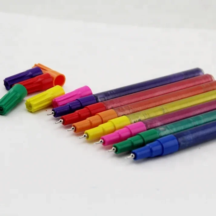 Art marker pens for creating bold and detailed illustrations