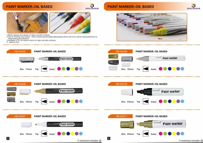 High-quality marker pens and design tools on a white background