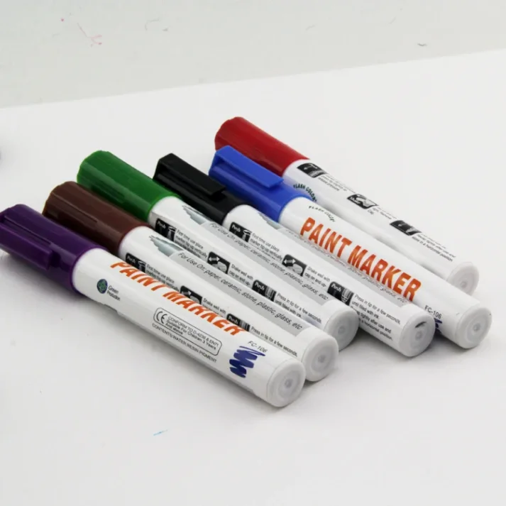 Assortment of marker pens for various applications