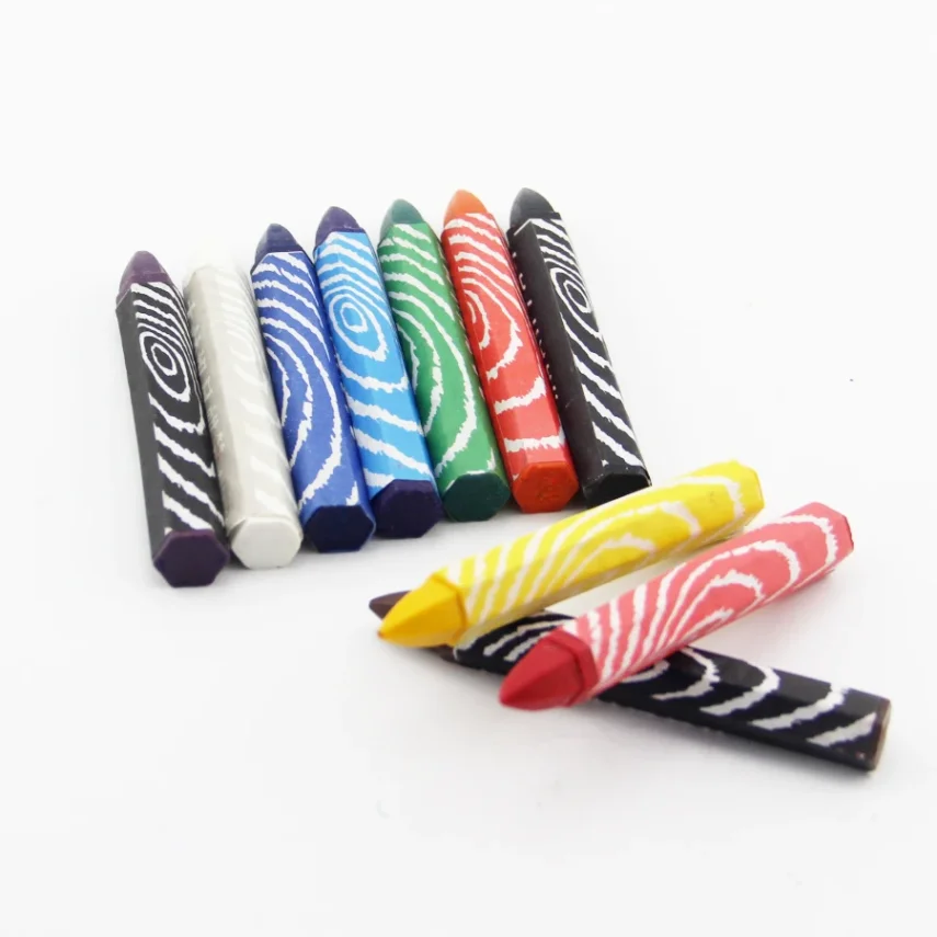 Set of colorful marker pen designs for creative projects.