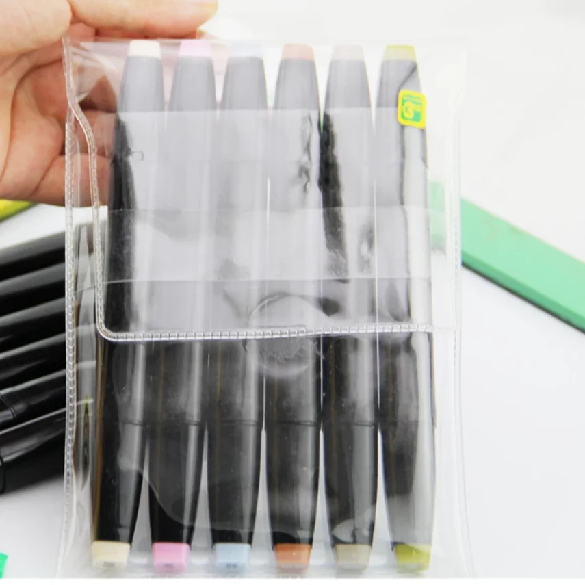 Alcohol-based markers for bold and vivid artwork