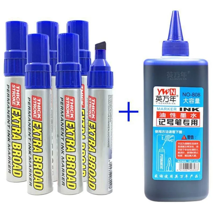 High-quality marker pens for design and creative work