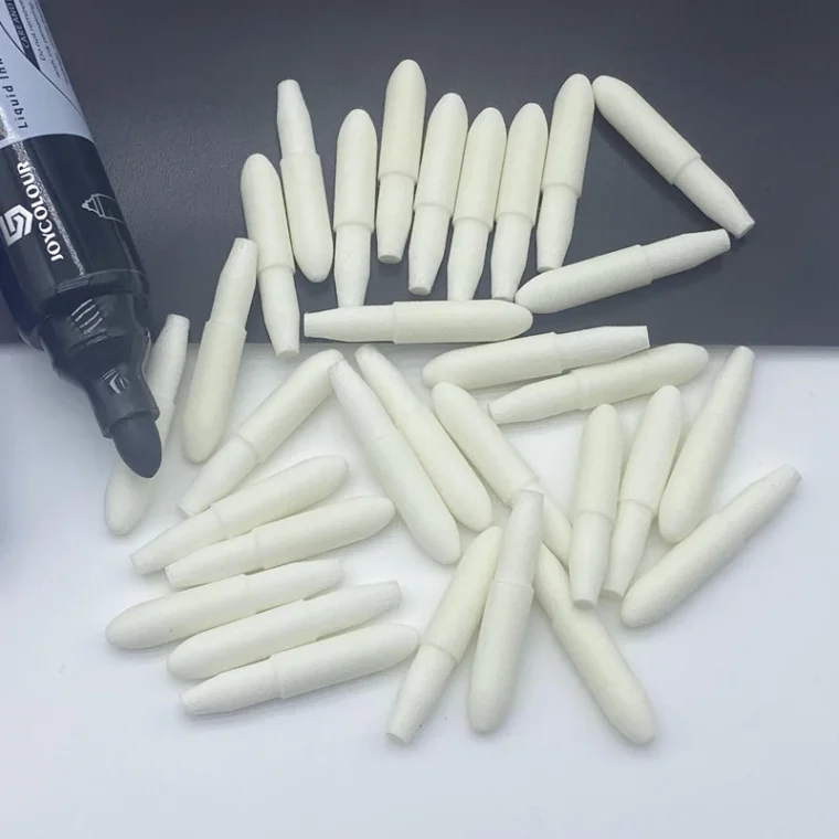 Set of colorful marker pen designs for creative use.
