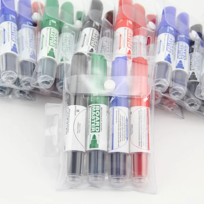 Selection of high-end marker pens for fine art