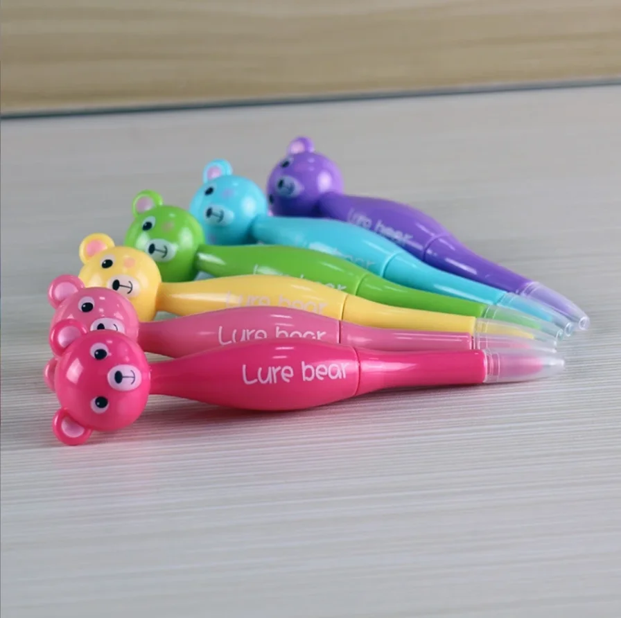 Set of colorful marker pen designs for creative projects.