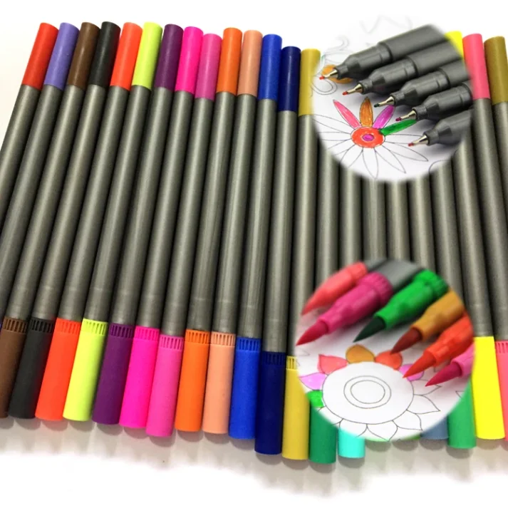 Marker pen used for creative drawing and sketching