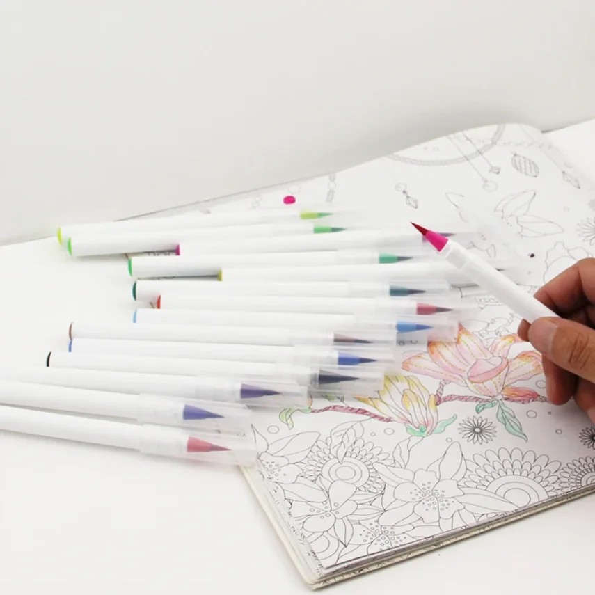 Marker set designed for children with washable ink.