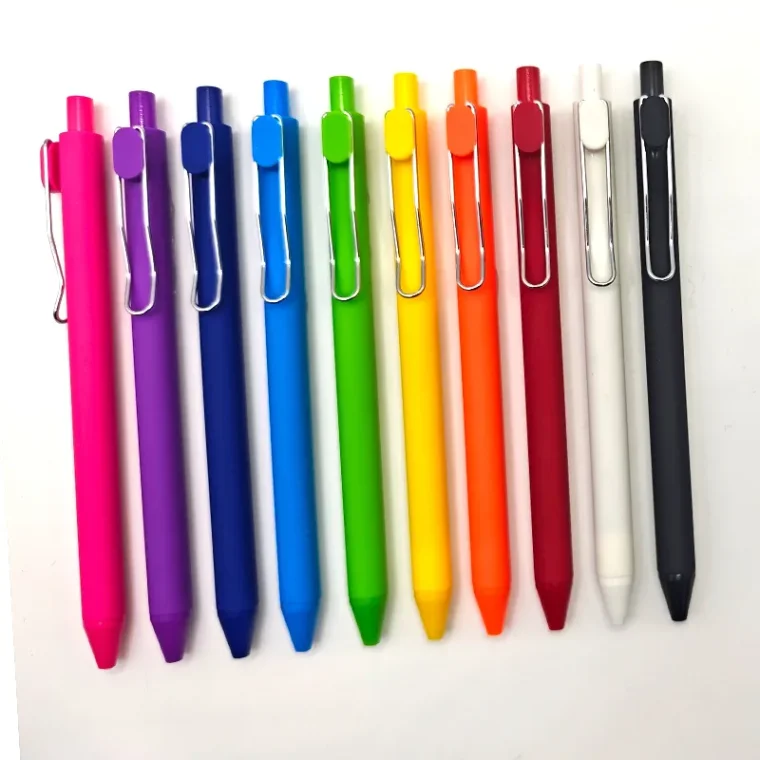 Marker pen design tools on a table.