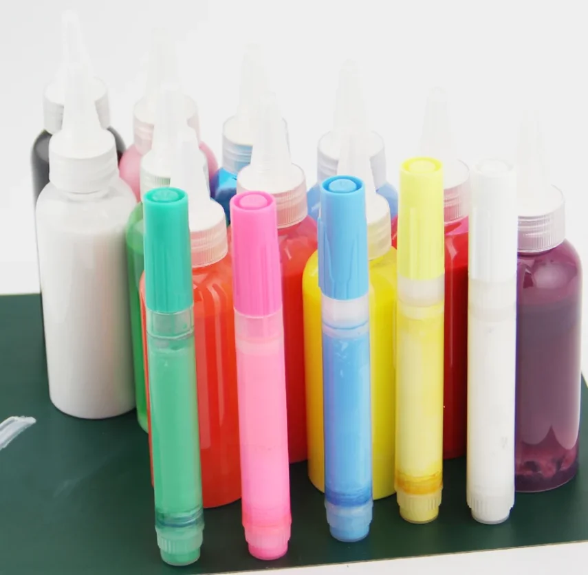 A variety of paint brushes for different painting techniques.