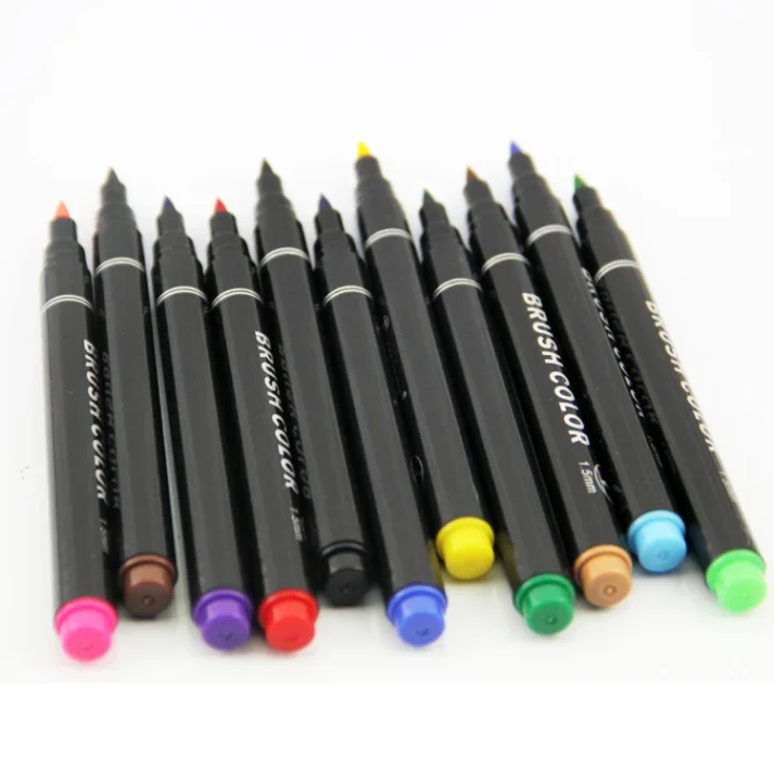 High-quality marker pens for design and creative work