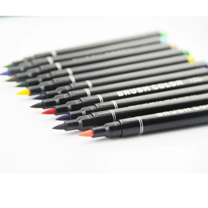 A set of colorful markers for art and sketching