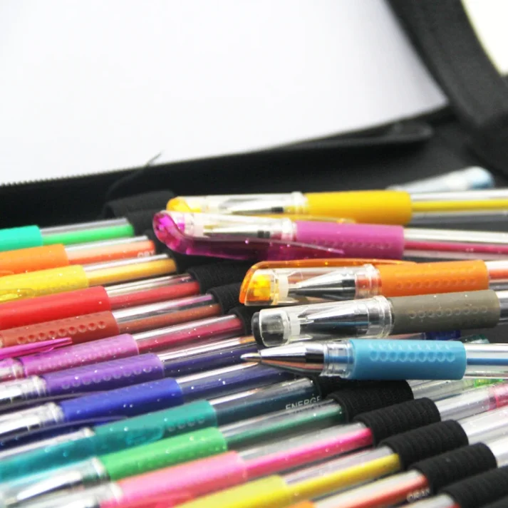 Colorful art markers for creative projects.