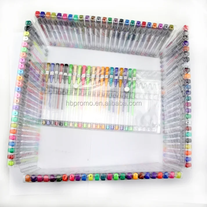 A set of colorful marker pens for artistic and creative use.