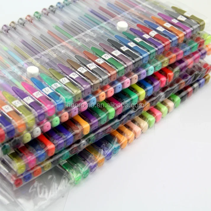 Creative marker pens for drawing and design projects.
