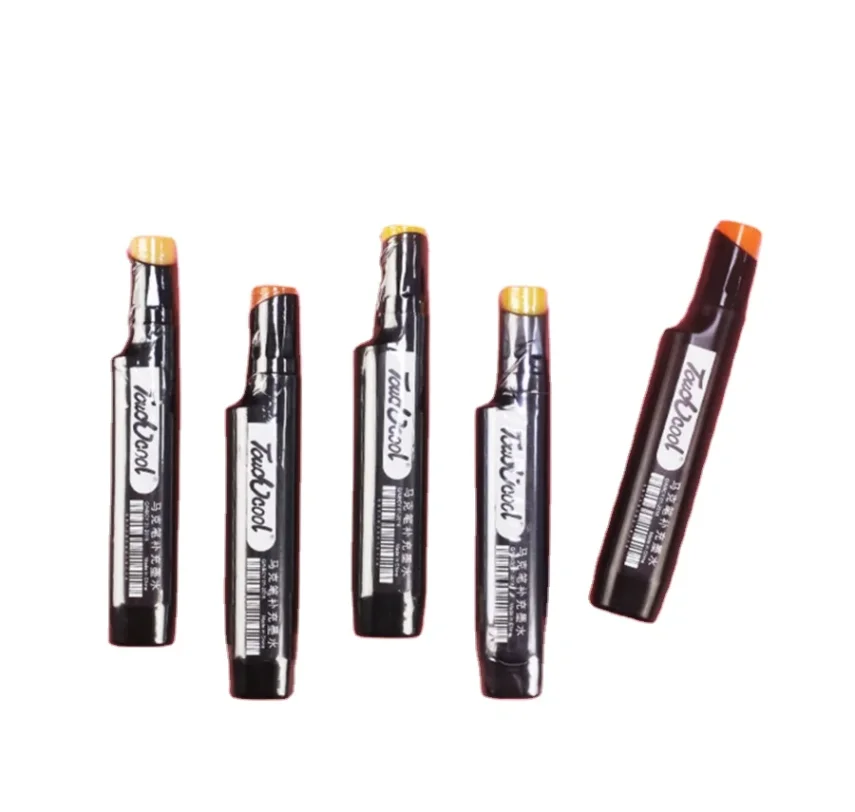 A stylish marker design with vibrant colors.