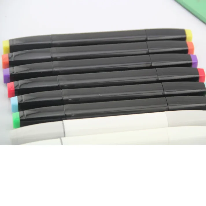 High-quality marker pens in assorted colors