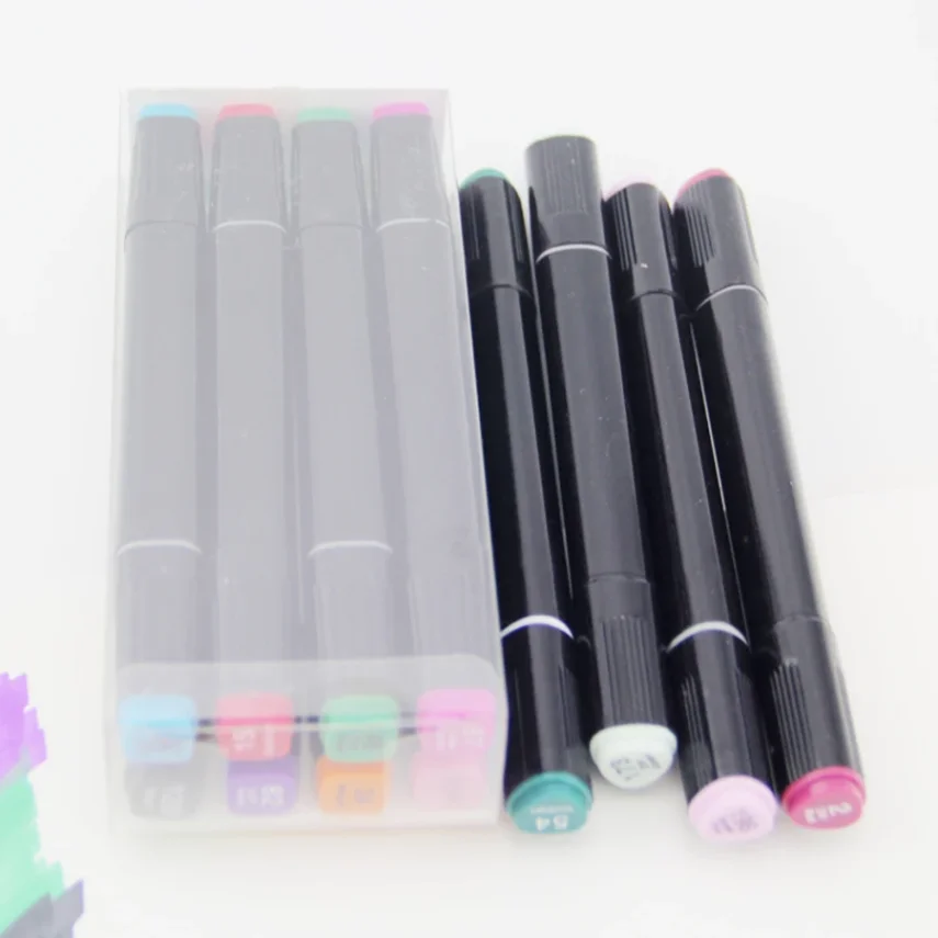 Marker set designed specifically for drawing and illustration.