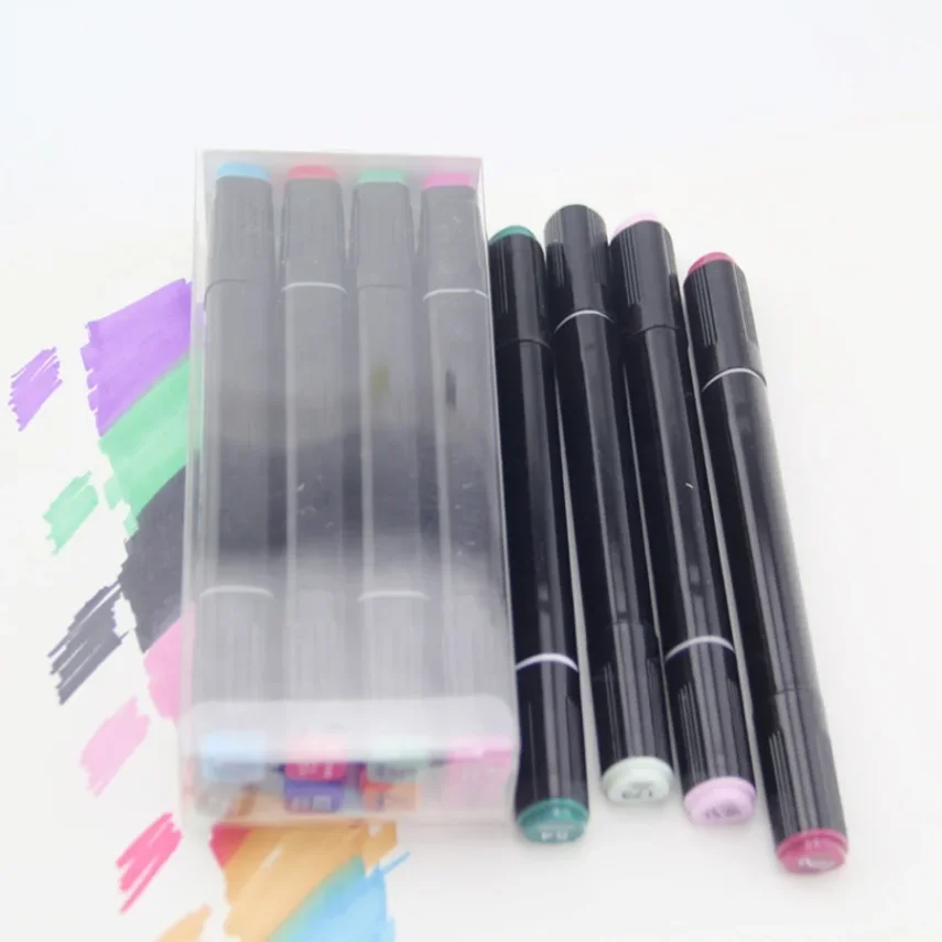 High-quality marker pens for design and creative work