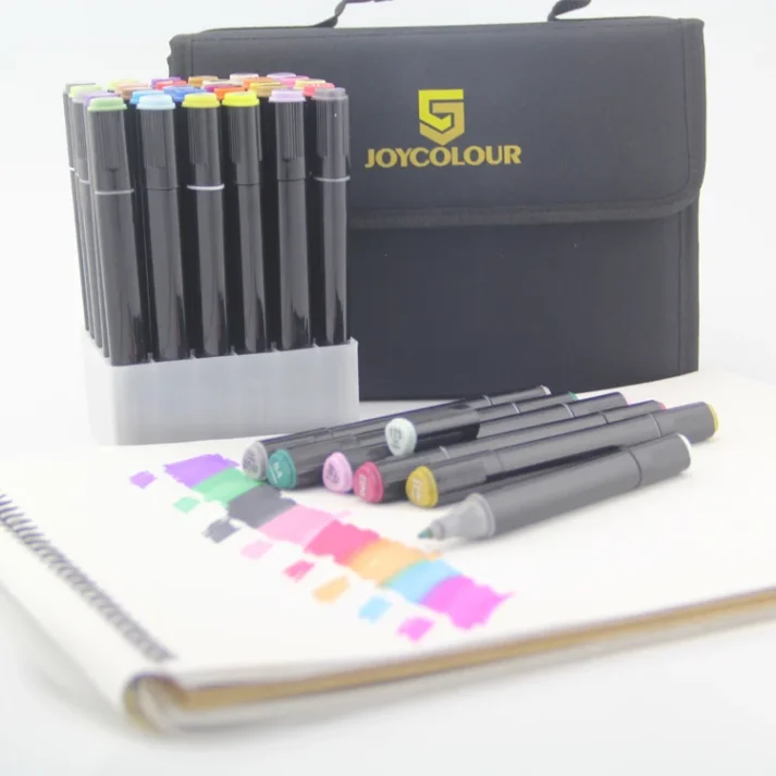 Permanent marker pack for labeling and marking