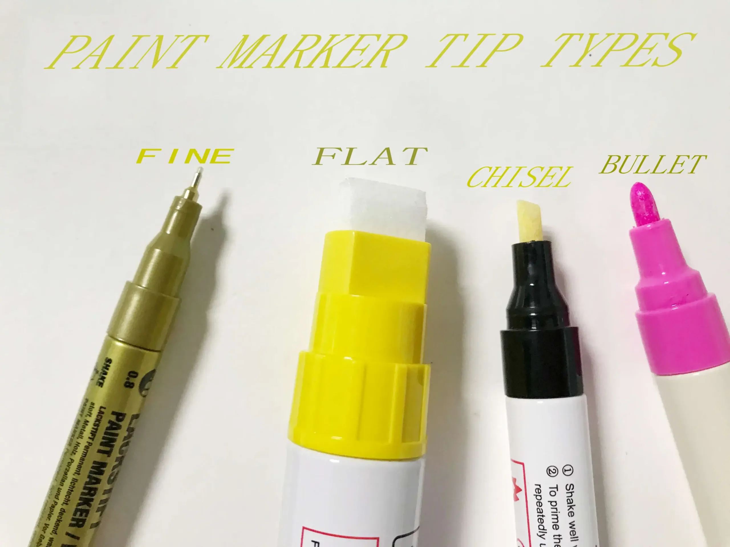 Scaled image of a stylish marker pen design