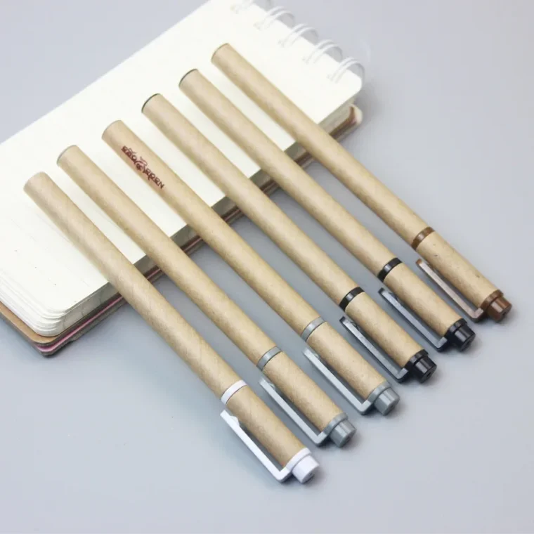Collection of marker pens in different colors