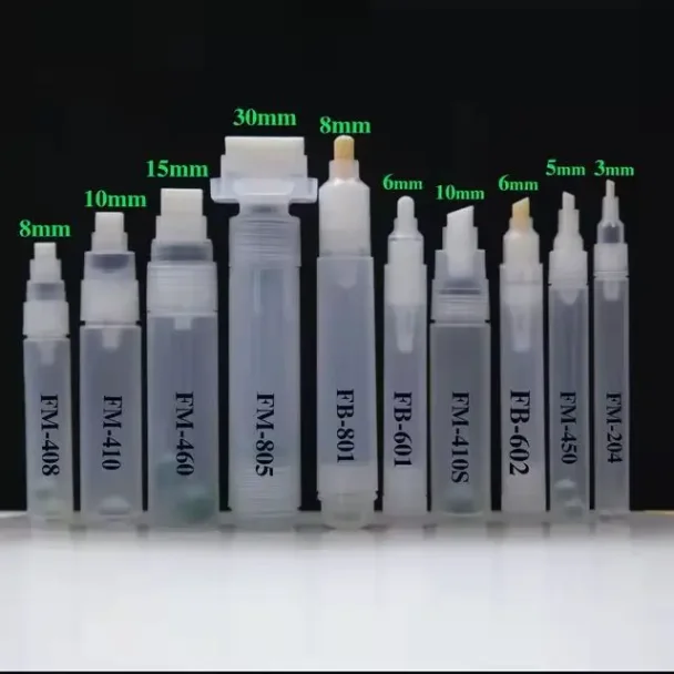 Collection of creative markers for vibrant designs
