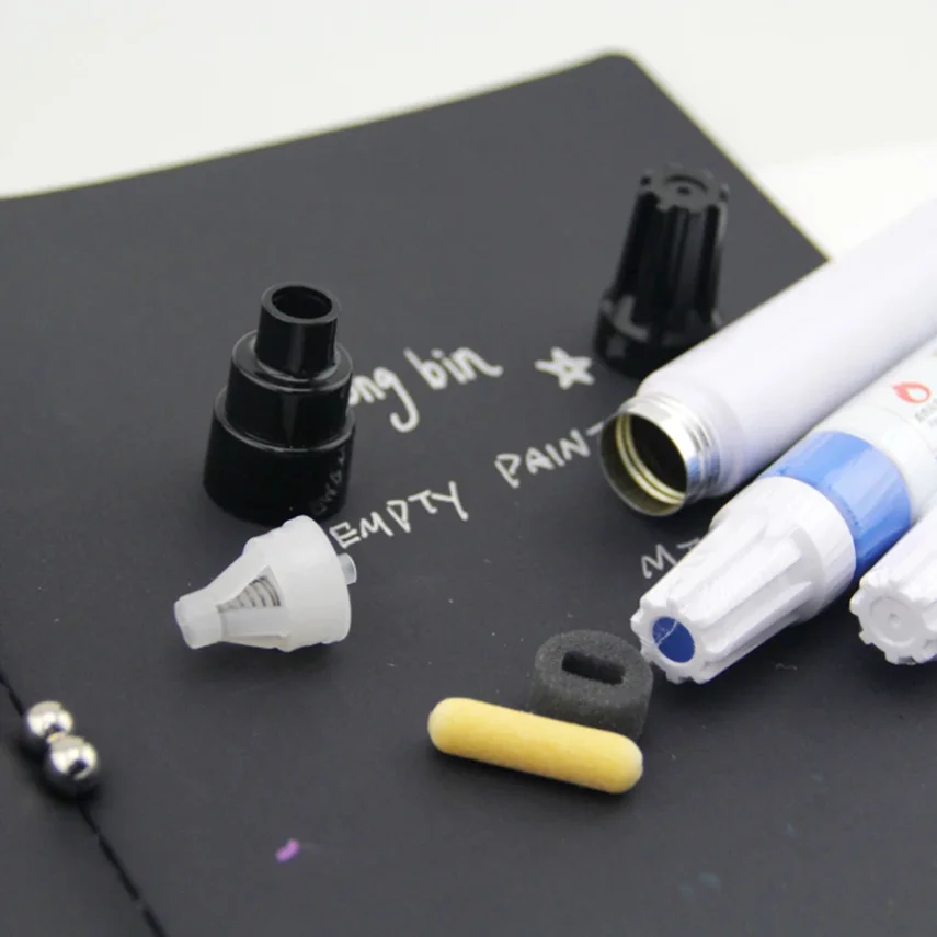 Bundle of creative markers for sketching and coloring.