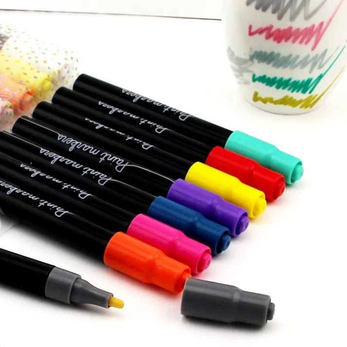 Professional marker pens for detailed artwork and designs