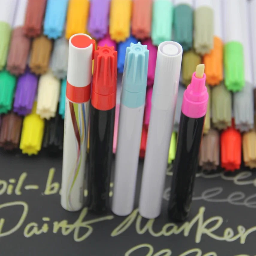 Art supplies including a variety of markers