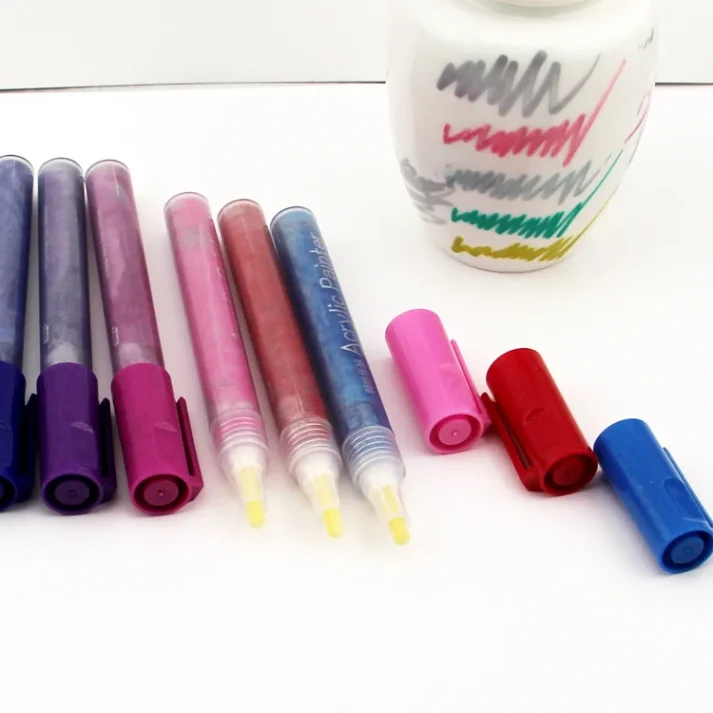 High-quality marker pens for design and creative work