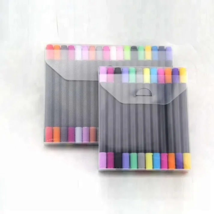 Colorful art markers ideal for sketching and coloring.