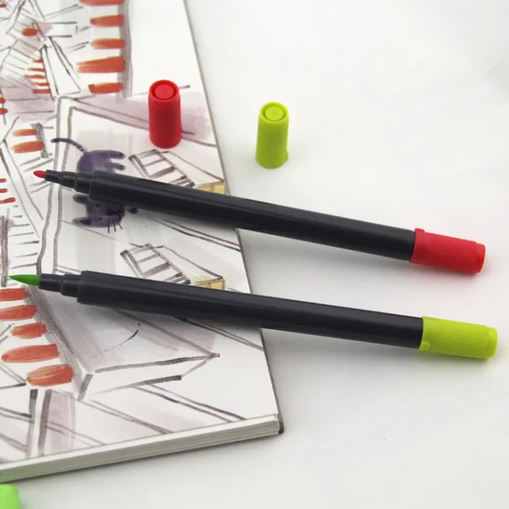 Creative marker collection for sketching and illustration