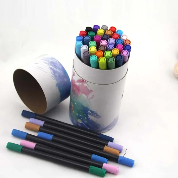 High-quality marker pens for design and creative work