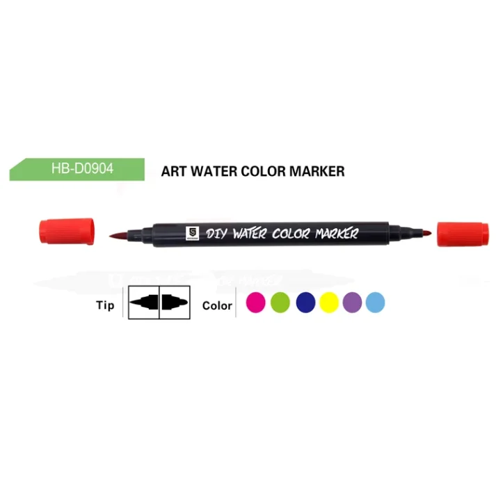 A set of colorful markers for art and sketching