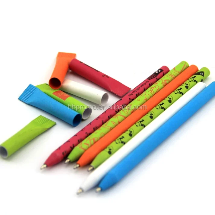 Assortment of marker pens in different colors and sizes